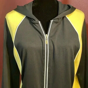 Style & Co Sport Women’s Medium Stretch Hooded Zip Up Jacket